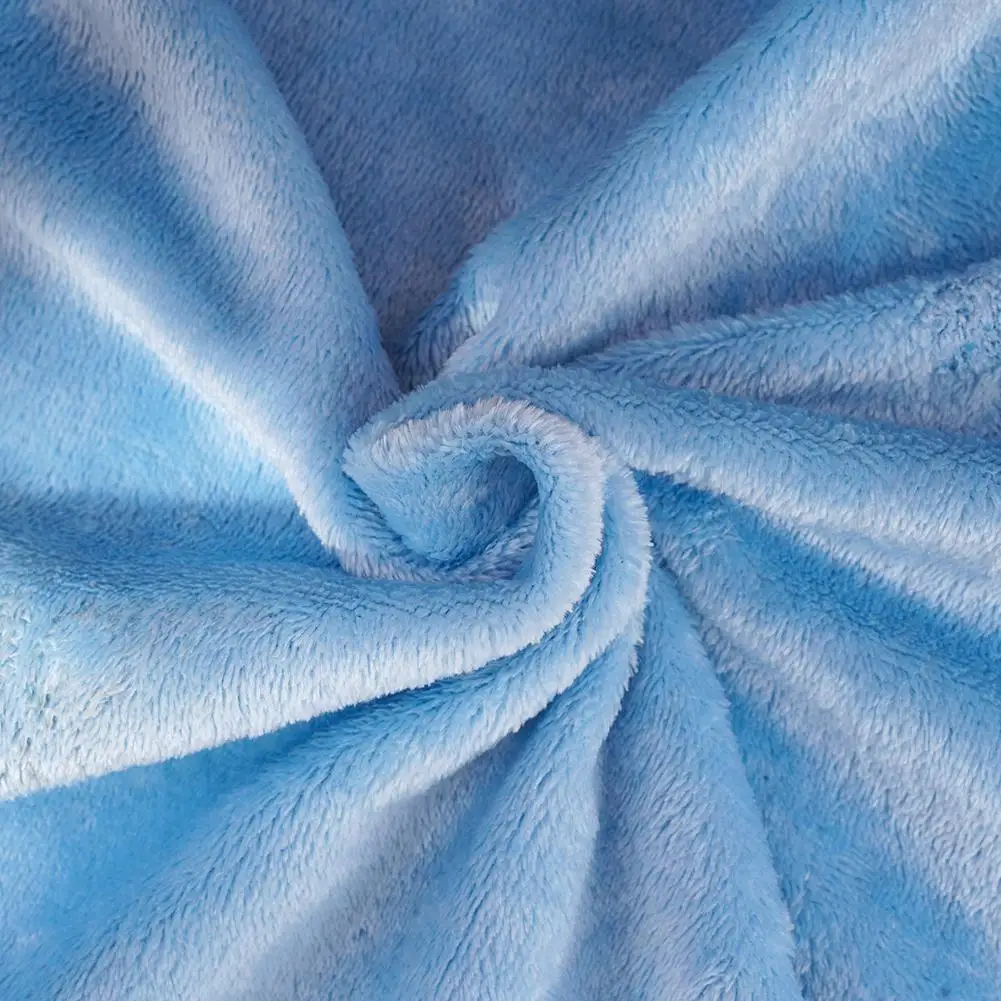 Мягкий теплый коралловый флис одеяло зимнее покрывало с листьями тонкая