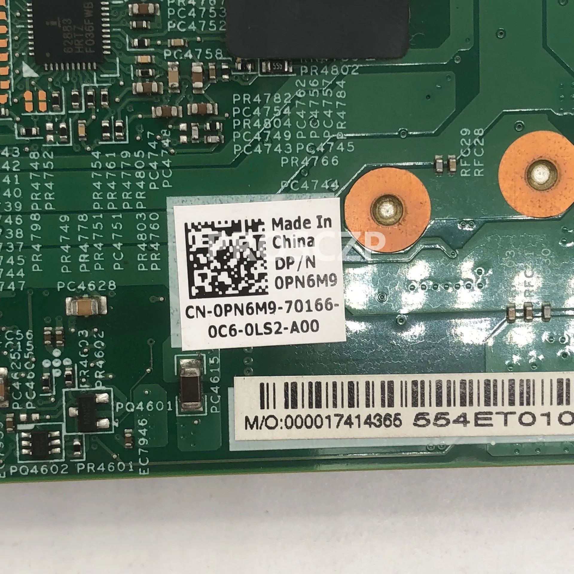 Бесплатная доставка для DELL Vostro 3500 V3500 CN 0PN6M9 PN6M9 материнская плата ноутбука HM57 DDR3 100%