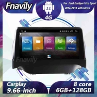 fnavily android 11 car audio for ford ecosport eco with idrive video dvd player radio car stereos navigation gps dsp bt wifi