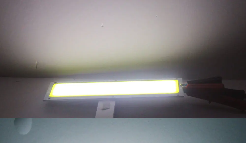 15 Вт cob led панель с лампочками 120*36 мм источник света с регулируемой яркостью красный Буле Теплый Природа холодный белый цвет с радиочастотным пультом дистанционного управления