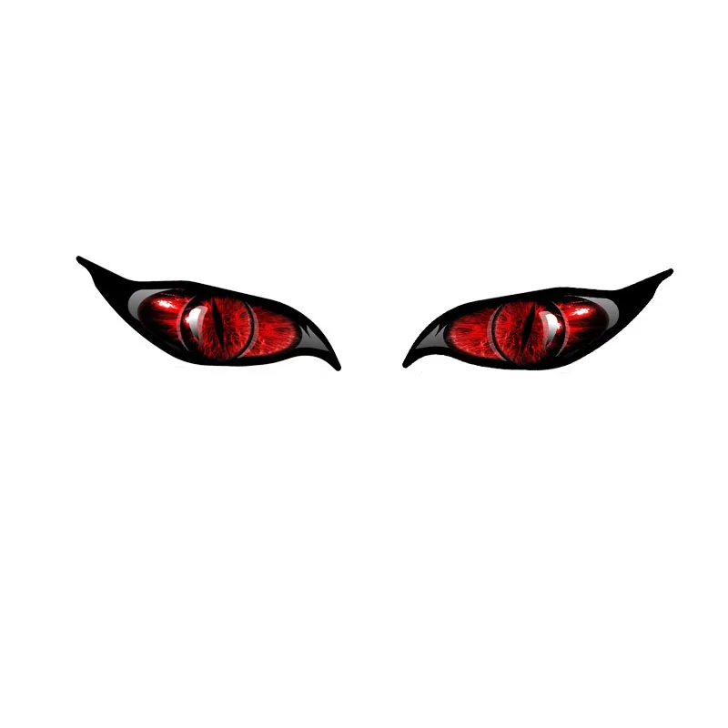 

Наклейки на автомобиль с изображением сглаза, монстра, зомби, наклейки, автомобили и мотоциклы, ПВХ водонепроницаемая Солнцезащитная пленк...