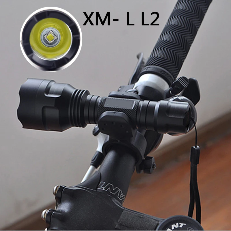 Litwod Z20 C8 мощный светодиодный фонарик Cree XM L2 U3 тактический фонарь для охоты и