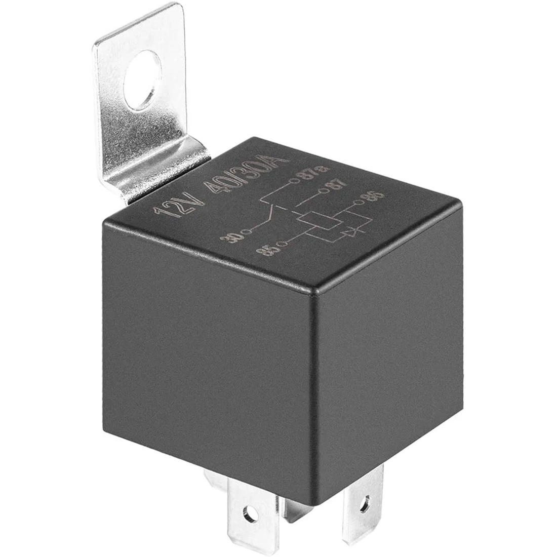 

R040 Relay 40/30 AMP 12V DC Relay Replacement for Volvo Penta 876040-7 854357-1, 5 Pin Heavy Duty Automotive Relay