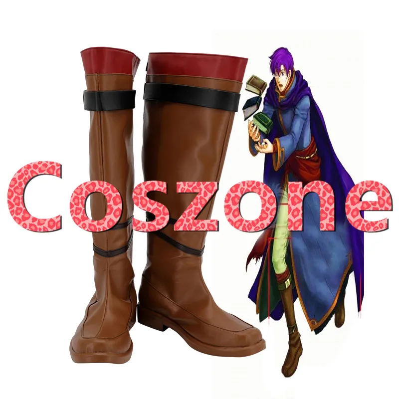 Обувь для костюмированной вечеринки с эмблемой огненного меча Ботинки на