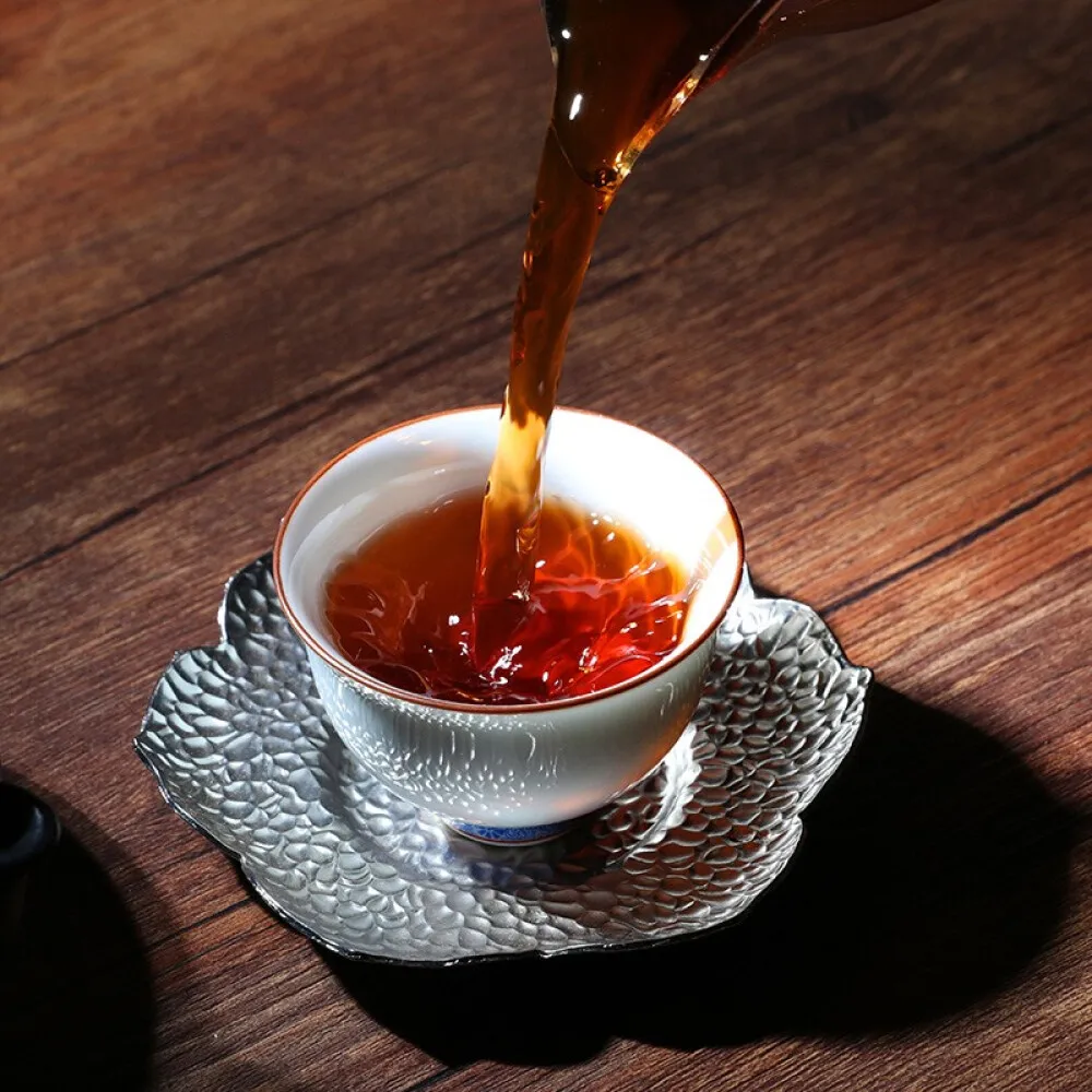 Чай пуэр чай чайный пирог Xiongfeng из древнего дерева чистый материал 357 г| |