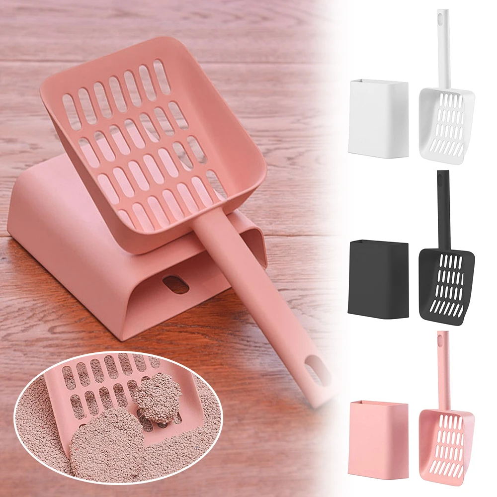 

Cat Litter Shovel Set Portable Hollow Cat Litter Shovel Cleaning Tool Set Kitten Litter Scoop Pet Shovel Cleaning Tool Supplies