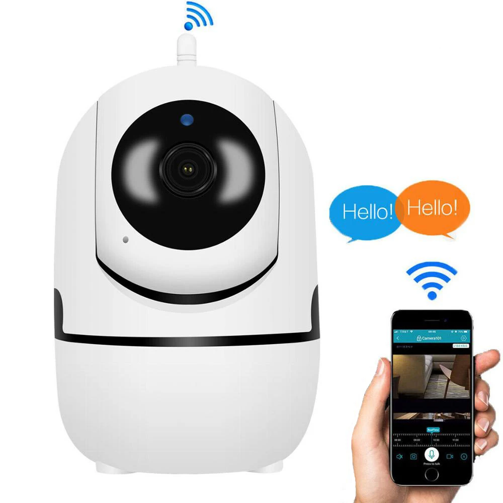HD 1080P беспроводная Wifi ip камера интеллектуальная домашняя видеонаблюдения