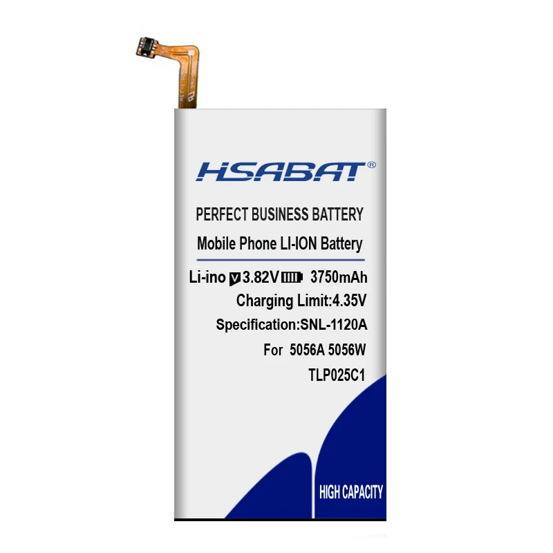 HSABAT 3750 мА/ч, TLP025C2 TLP025C1 Батарея для Alcatel One Touch POP 4 Plus 4+ OT-5056D 5056O 5056N 5056A 5056W
