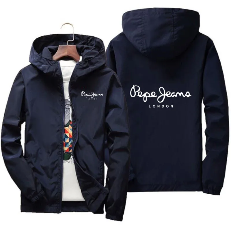 Новая куртка Pepe-Jeans-London Мужская модная Повседневная ветровка мужские пальто