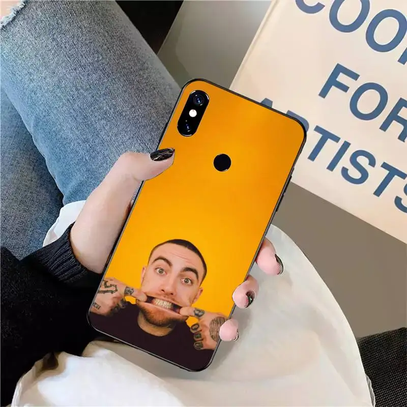 

Rapper singer Macs Miller Phone Case For Xiaomi Redmi note 7 8 9 t max3 s 10 pro lite coque funda shell cover