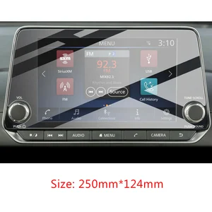 areyourshop car navigation screen protector tempered glass film fits for nissan altima juke 2 sentra 14 rogue s sl sv auto parts free global shipping