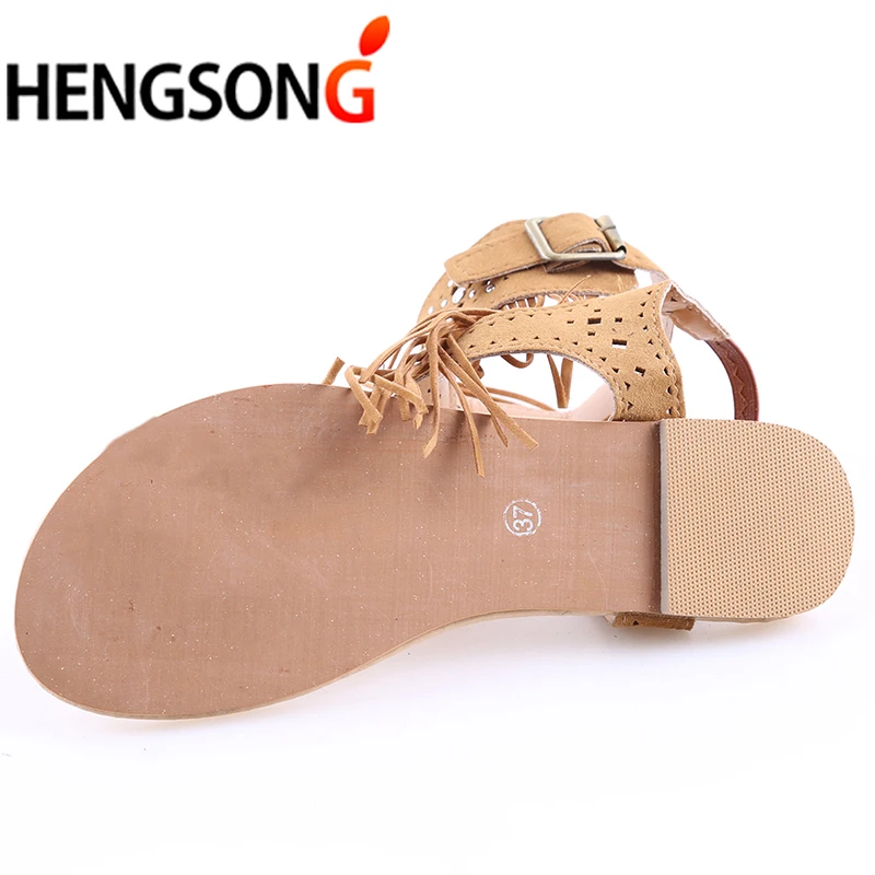 

2020 New Arrive Women Bohemian Sandals Flat Sandals Tassels Casual Summer Shoes RD914985