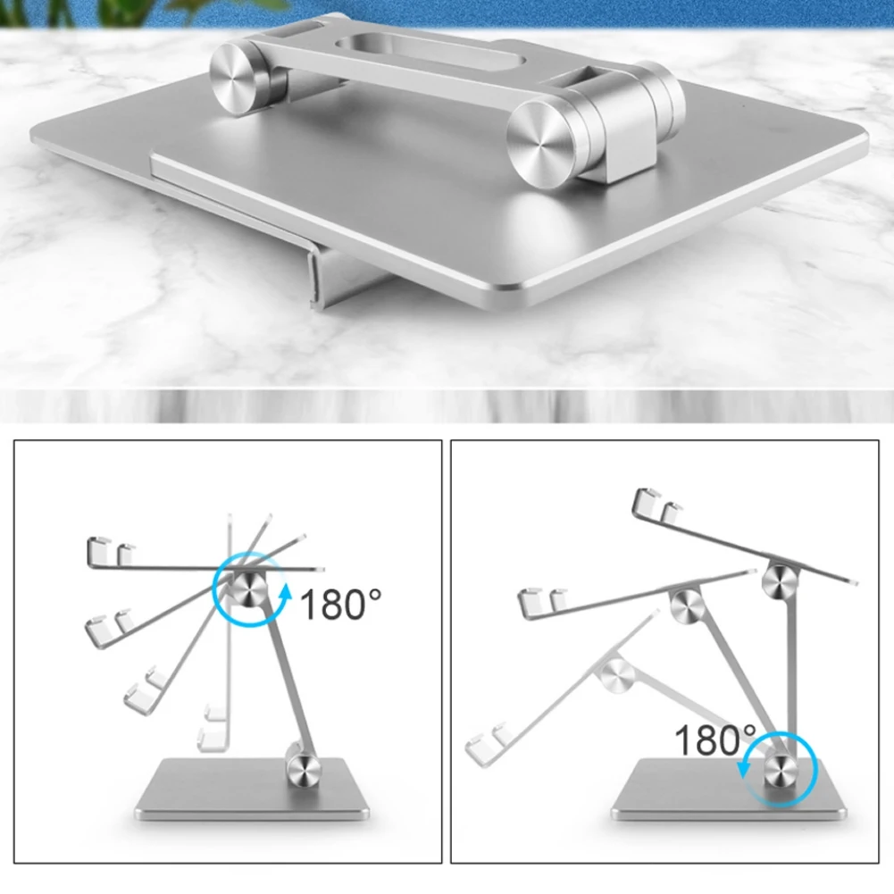 adjustable cellphone stand foldable aluminum desktop phone dock holder fit for 4 7 13 tablets free global shipping