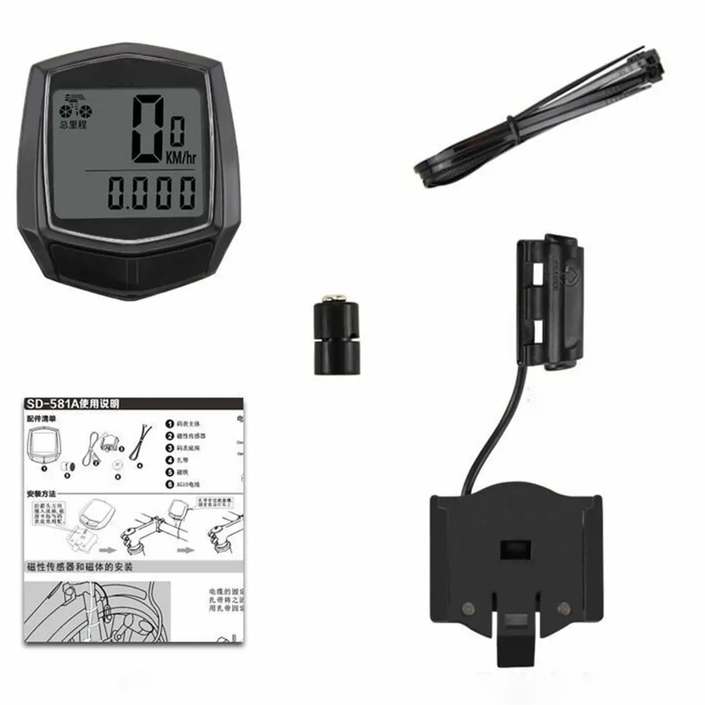 1 Набор велосипедных кабелей код стола SD-581 велосипедного кабеля спидометр