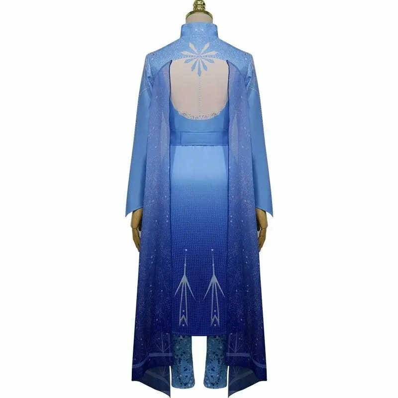 

Frozen 2 Cosplay Princess Elsa Girls Festival Costume Women Princes Dress Party Christmas Gifts Custom Made New 2021