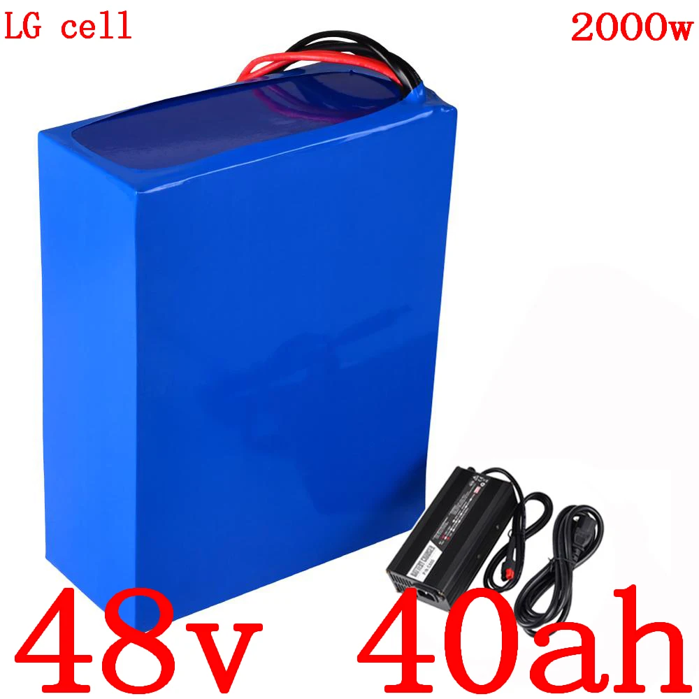 48V фара для электровелосипеда в Батарея 1000W 1500W 2000W электрический велосипед Скутер