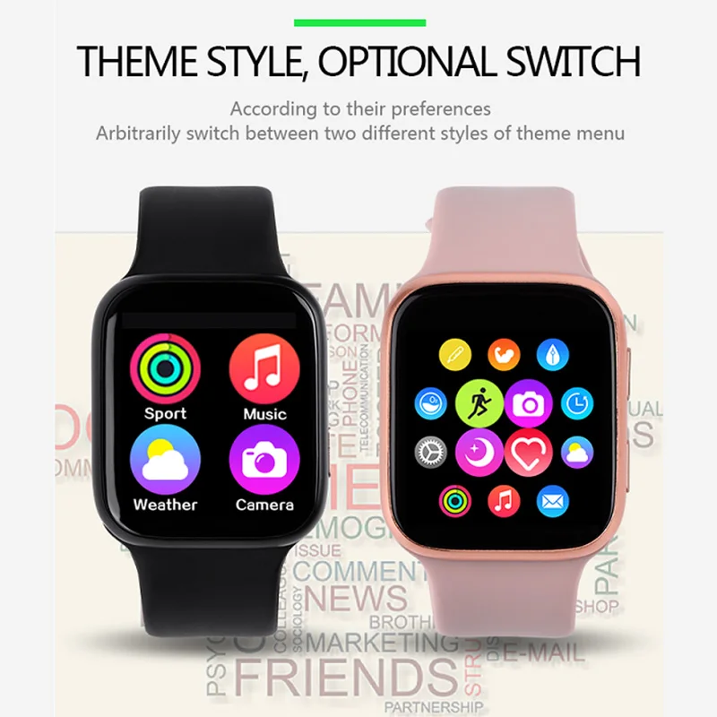 bluetooth smart call watch zl101 touch hand free smartwatch fitness tracker heart rate bracelet music color screen phone band free global shipping