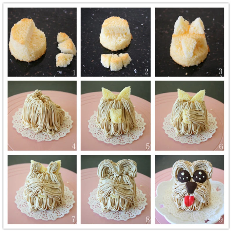 3 шт. набор наконечников для украшения крема торта насадка кекса инструменты