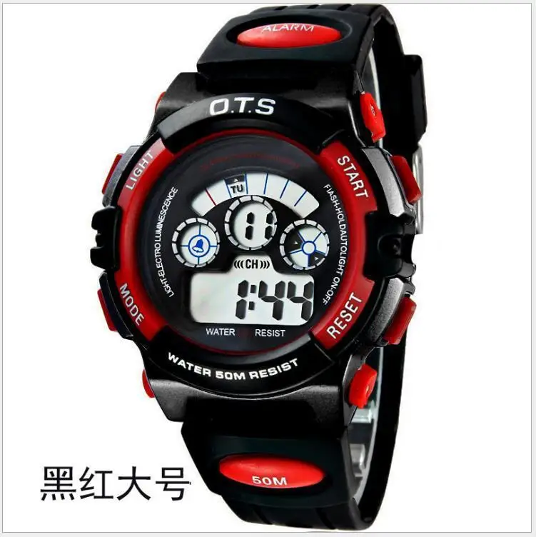 Детские наручные часы для мальчиков Catamite электронные маленькие и средние