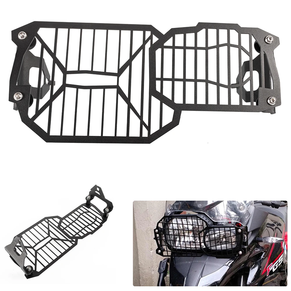 

Motorcycle Headlight Grille Guard Protective Cover Headlight Protector for F800GS 2008-2018 for F800GS ADV 2014-2018 For F700GS