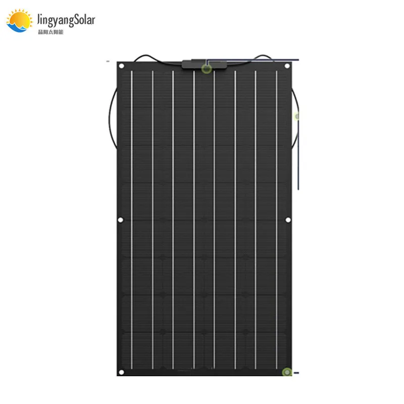 Гибкая полугибкая солнечная панель etfe sunpower marine 80 Вт для лодки