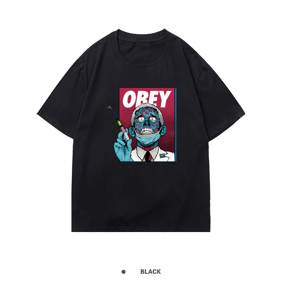 

Fauci Ouchie Printing Woman T-shirt Casual Anime Brand Tshirt Fashion Fit Comfortable T Shirt Crewneck Oversize Tshirt Woman