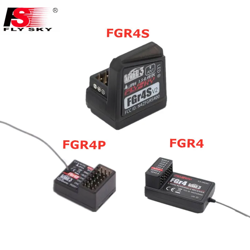 Flysky FGR4/FGR4S/FGR4P Встроенная одноантенна двунаправленный приемник PPM/IBUS выход