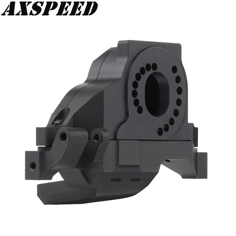 AXSPEED TRX4 Motor Mount Aluminum Alloy Heat Sink Base Holder for 1/10 RC Crawler Traxxas TRX-4 Defender Upgrade Parts