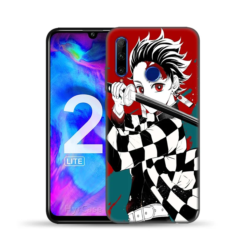 huawei silicone case Demon Slayer Japan Anime Phone Case For Huawei Honor 30 20i 10i 30i 9X 8X 8C 10X Honor20 Mate 20 10 Lite Pro Soft Silicone Cover cute phone cases huawei