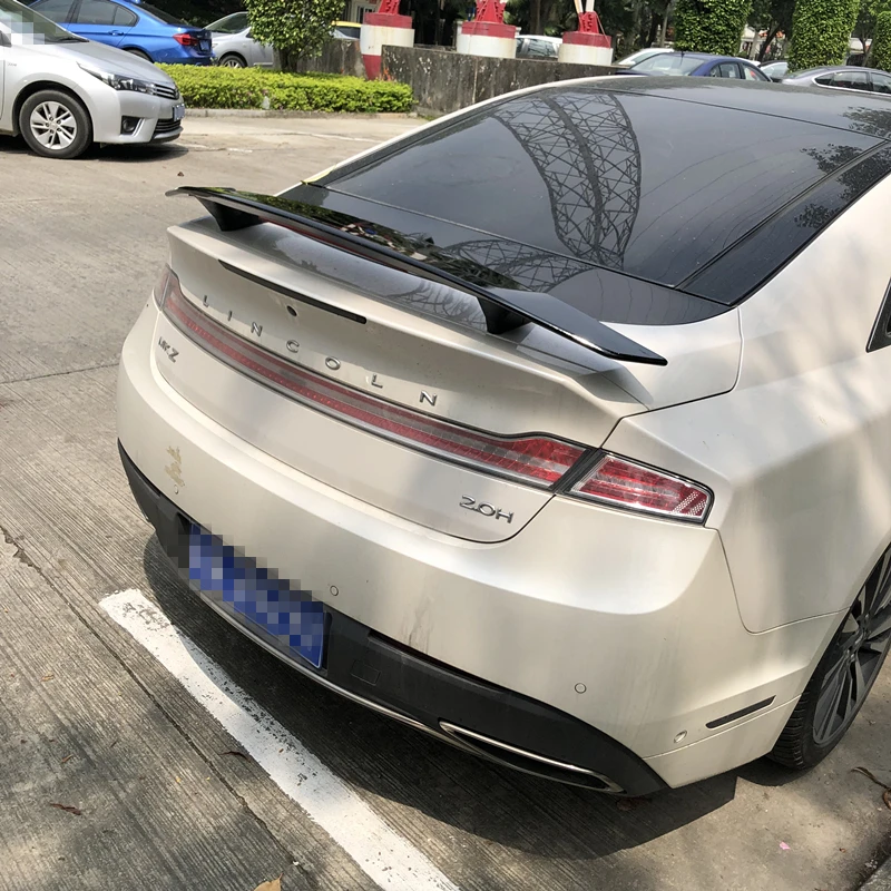 Спойлер для LINCOLN MKZ 2006-2019 высококачественный ABS Материал заднее крыло автомобиля