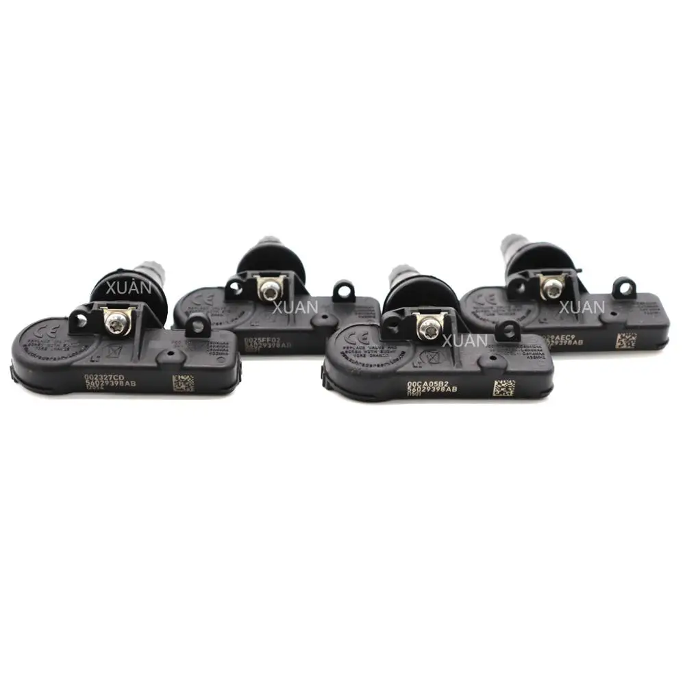 XUAN 4 шт. TPMS датчик давления в шинах 56029398AB для DODGE RAM 1500 2500 3500 пикап C/V PROMASTER 2010-2016 433