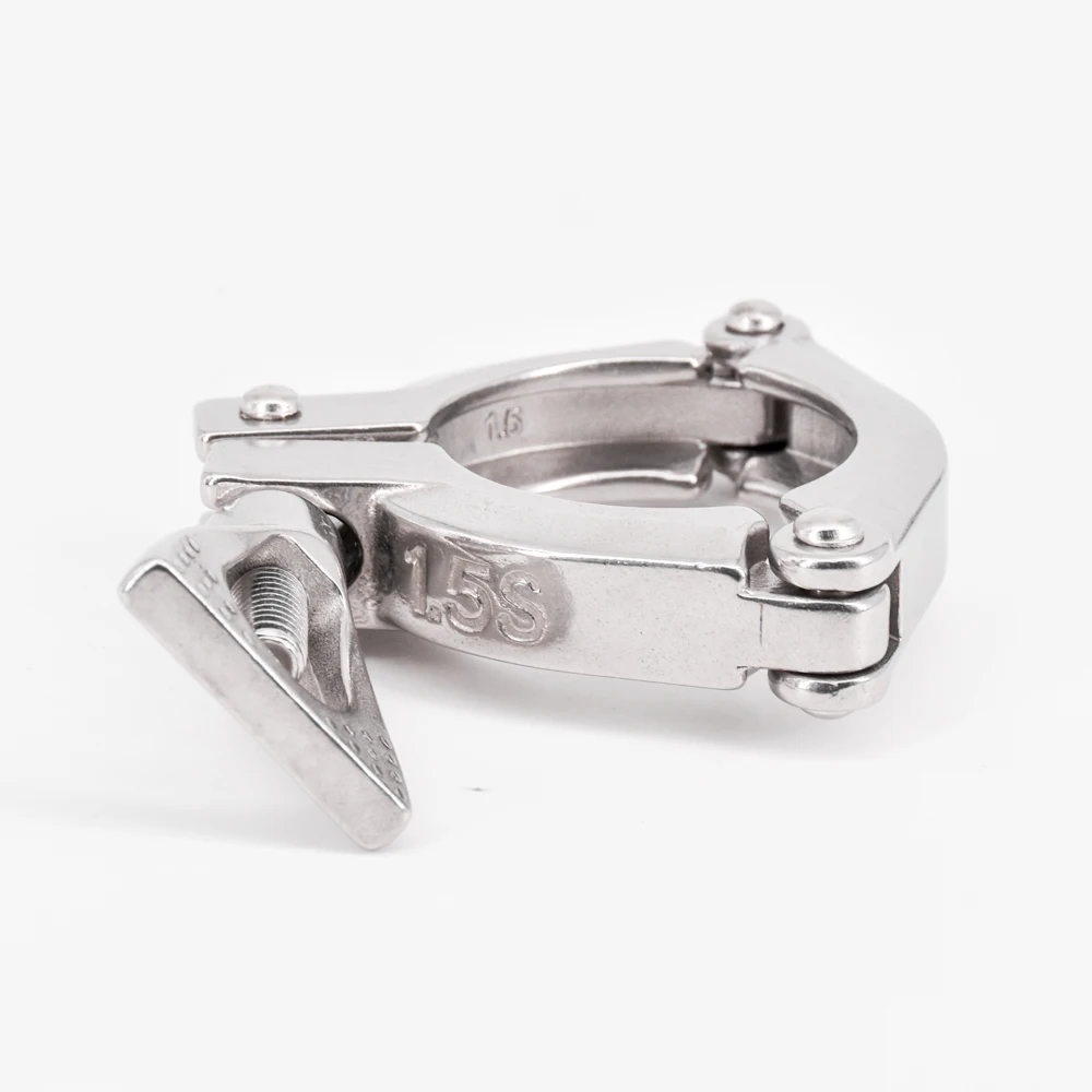 Трехсекционный санитарный тройной зажим из нержавеющей стали 304 для Домашнего