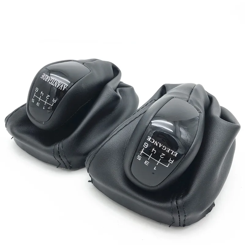 

5/6 Speed Manual Gear Shift Knob Gaiter Boot Cover Case Collar for Mercedes-Benz C Class W203 S203 Elegance Classic