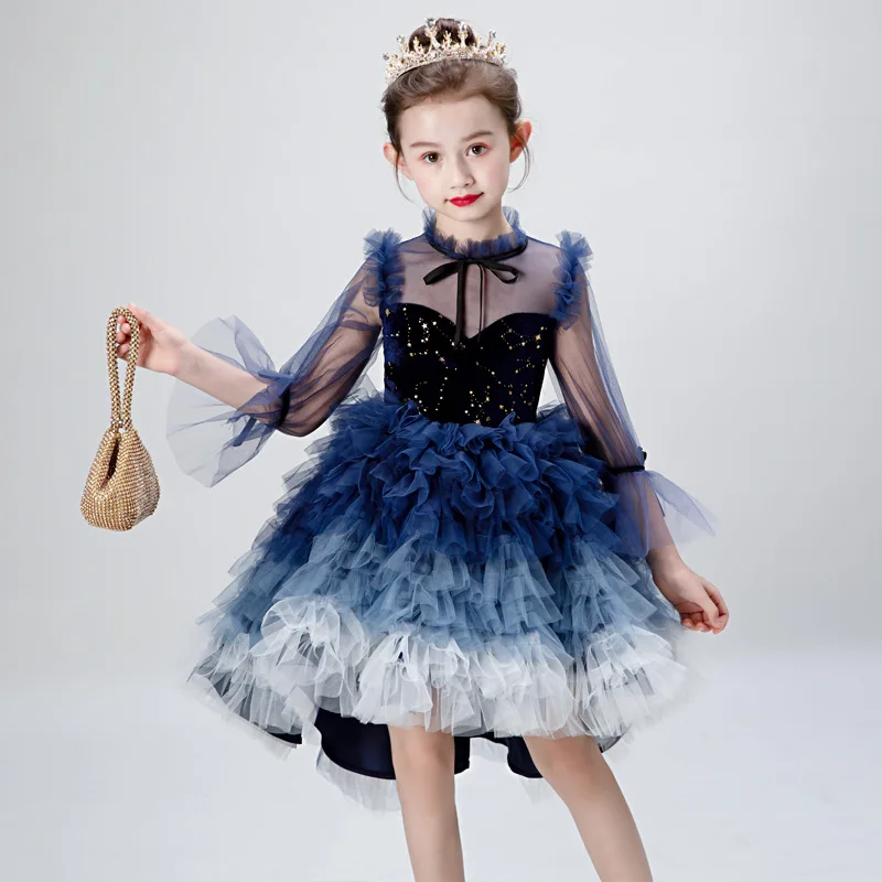 Новое Элегантное платье принцессы на свадьбу подружки невесты с цветочным