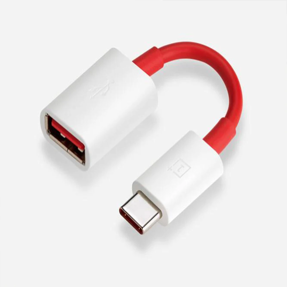 100% оригинальный адаптер Oneplus OTG Type-C для 3 3T 5 5T 6 6T 7 поддержка