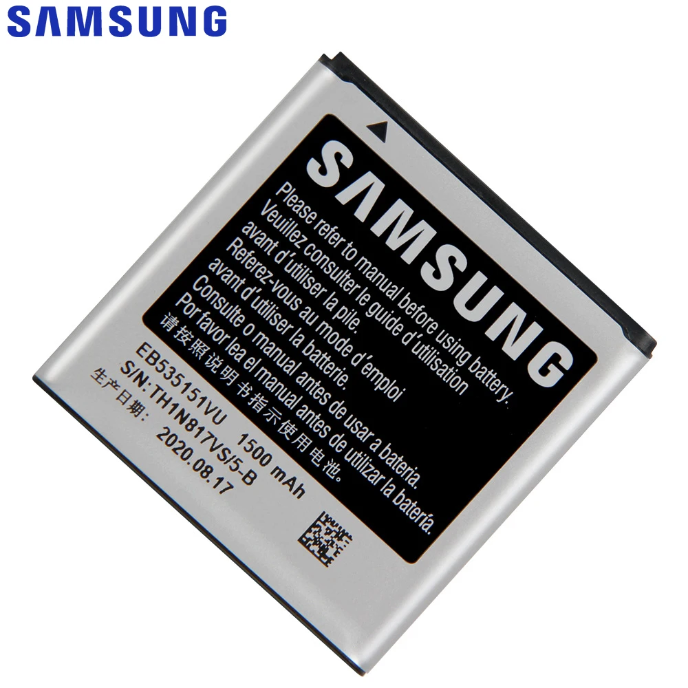 Оригинальная запасная батарея Samsung для Galaxy S Advance i659 i9070 B9120 W789 натуральная
