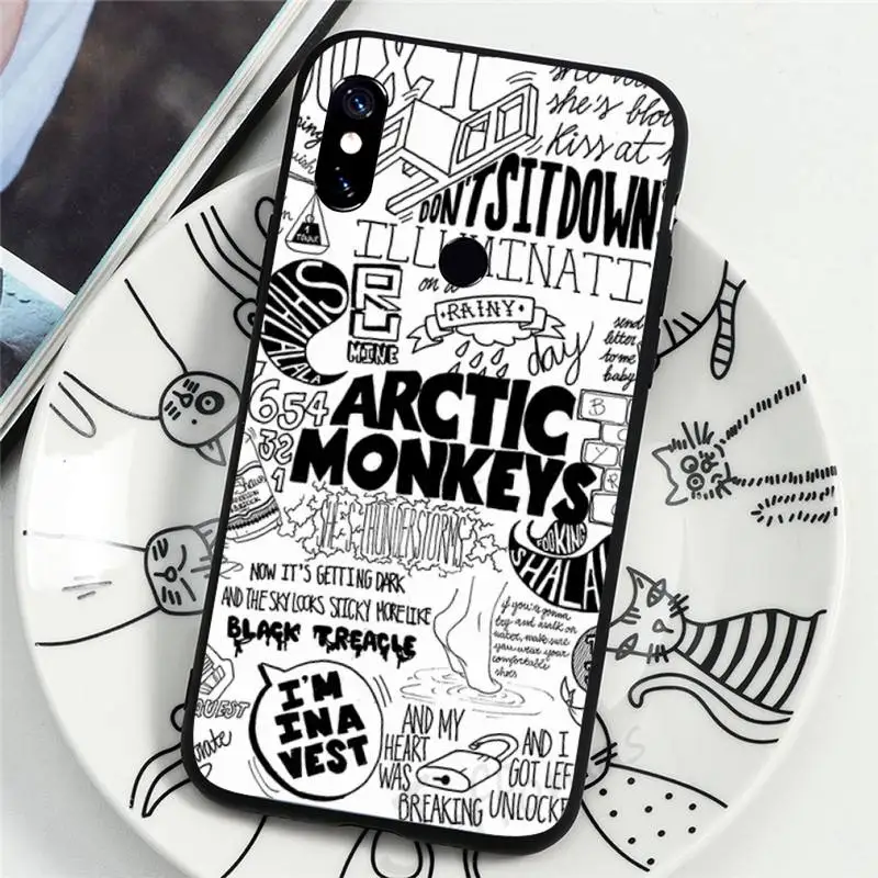 

Arctic Monkeys British Rock Band Phone Case For Xiaomi Redmi note 7 8 9 t k30 max3 9 s 10 pro lite