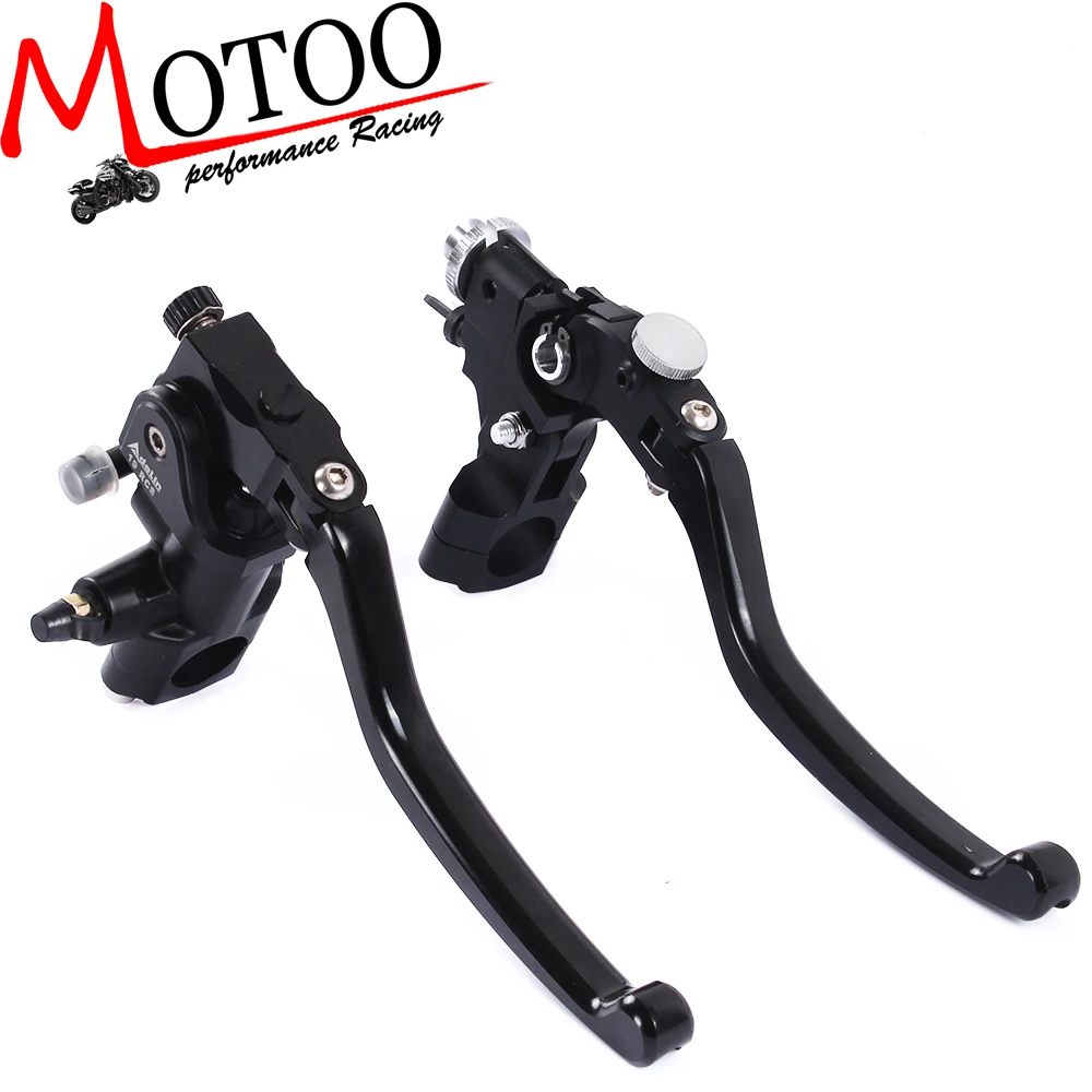 Главный тормозной цилиндр Motoo - 7/8 &quotAdelin 19RCS гидравлический + регулируемый зажим с