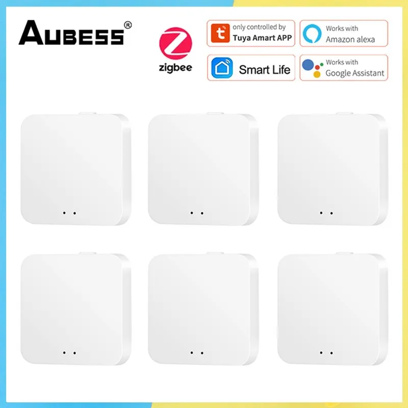 

Умный шлюз Tuya ZigBee, хаб для умного дома, мост, приложение для умного дома, беспроводной пульт дистанционного управления, совместим с Alexa Google Home