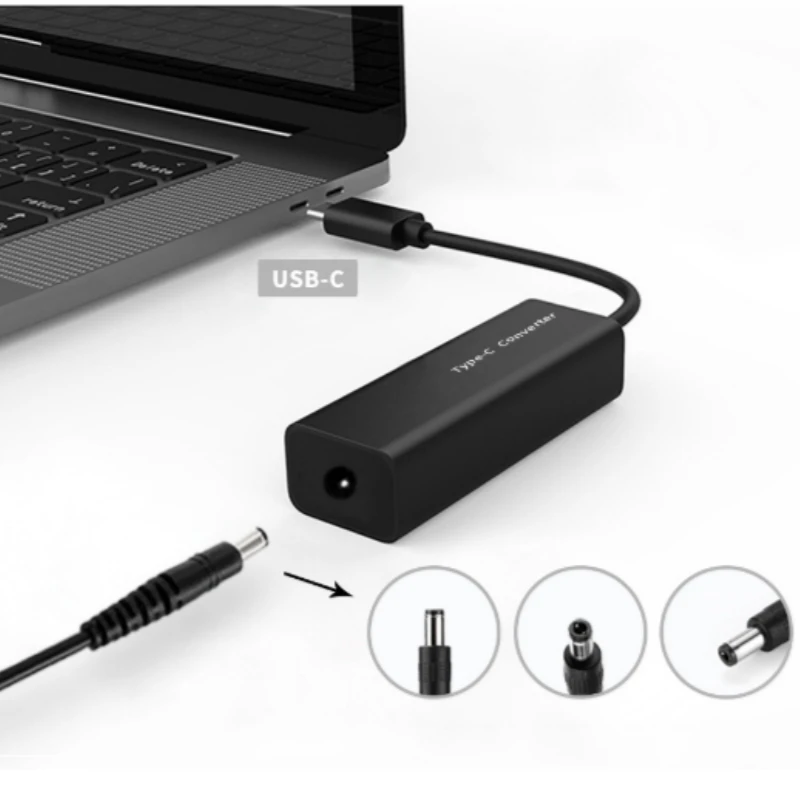 Универсальный Переходник USB Type-C 65 Вт штекер постоянного тока разъем адаптера C