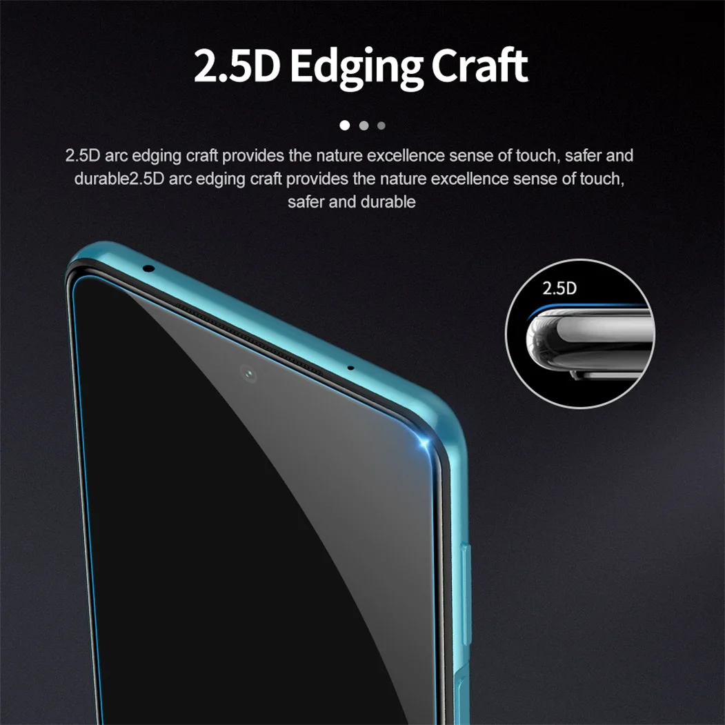Закаленное стекло для Xiaomi Redmi Note 9 Pro Max Nillkin H + PRO 2.5D 0 2 мм Противоударная защита