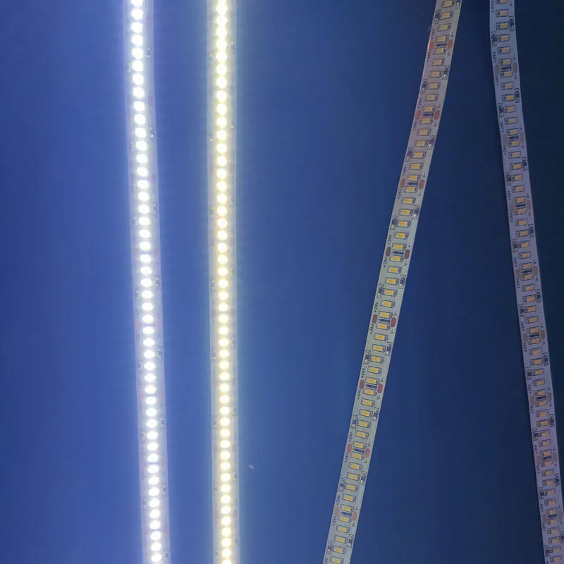 Фото 5 м 1200 светодиодный S 24 в 3014 SMD Светодиодная лента 12-14 лм 240 светодиодный Дов/м Золотая линия светодиодный ная лента светильник Холодный белый ... №5