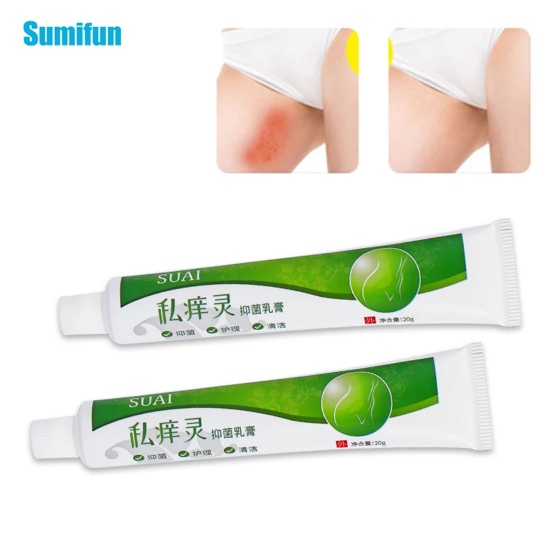 

1/2/3Pcs Pruritus Dermatitis Herbal Cream Treatment Men Women Body Private Eczema Sultry Red Itchy Skin Care Anti-Itch Ointment