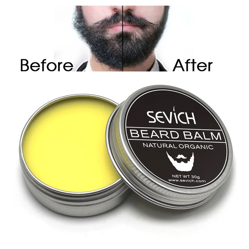 

Hot Sale Natural Beard Oil Conditioner Balm Growth Organic Moustache Wax Beard Styling doğal sikiş Clean Beard Men Convenient