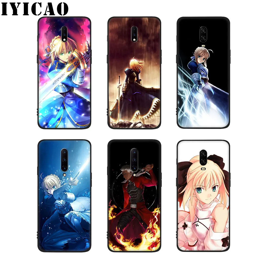 Мягкий силиконовый чехол с аниме Fate stay night для oneplus 5 5t 6 6t 7 Pro|Бамперы| |