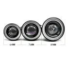 2 шт., универсальные светодиодные противотуманные фары глаза ангела 2,5 дюйма 3,0 дюйма 3,5 дюйма 64 мм 76 мм 89 мм 12 В