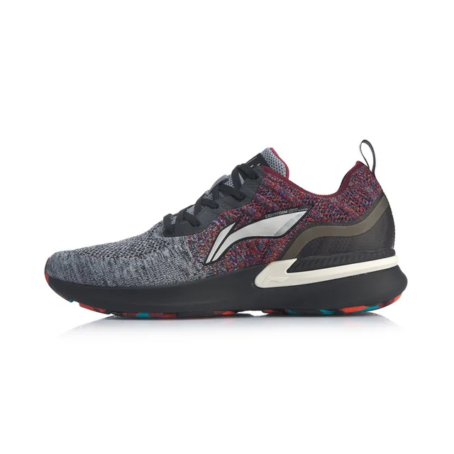 Li-Ning Для мужчин ARASHI Cushoin беговые кроссовки nikeeinglys светильник поролоновой подкладкой подойдет как для повседневной носки, так пряжа дышащая Спортивная обувь Фитнес кроссовки ARHP171 SJAS19 - Цвет: ARHP171-4H