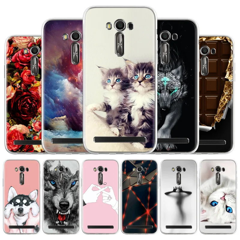 

Case For Asus Zenfone 2 Laser ZE550KL Silicone Soft TPU Case For Asus ZenFone 2 Laser ZE500KL ZE500KG Z00ED Z00RD Cover Fundas