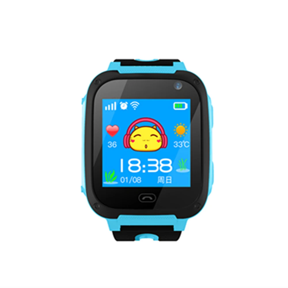Kids GPS Tracker Watch Phone Smart Watches Camera Flashlight SOS Call Location Baby Clock Toys For Children Birthday Gifts | Игрушки и