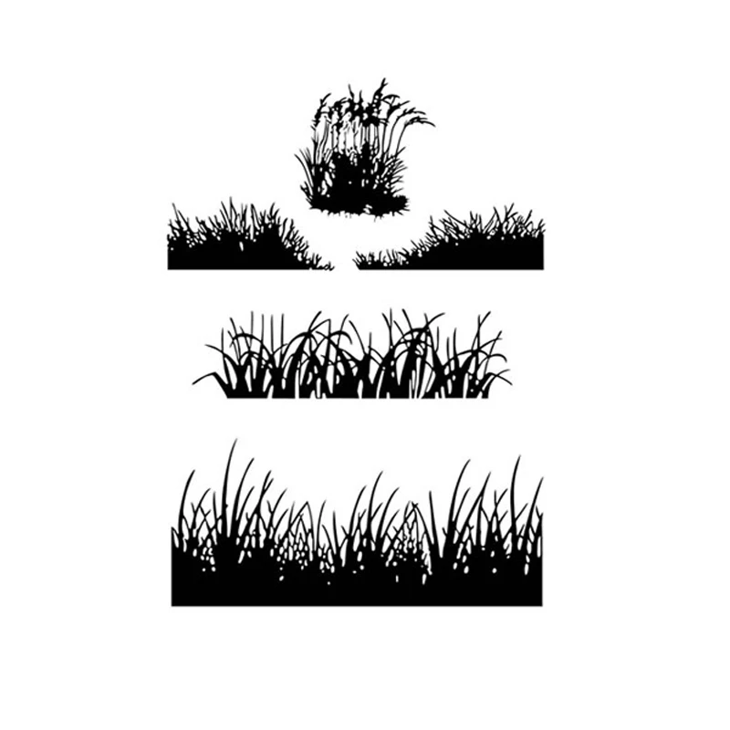 Резиновые штампы для Clear Reed Grass Clear Stamp Новинка Силиконовые печати трафарет альбом декор с помощью открыток лист